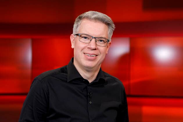 Frank Thelen in der ARD-Talkshow hart aber fair im WDR Fernsehstudio A. Köln, 03.02.2020