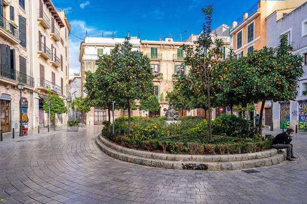 Europa, Spanien, Insel, Mallorca, Altstadt von Palma de Mallorca McPBOY