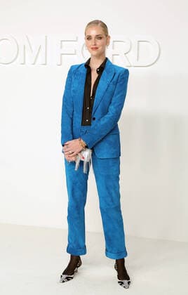 Tom Ford: Autumn Winter 2020 launch event held at Milk Studios Featuring: Chiara Ferragni Where: Los Angeles, California, United States When: 07 Feb 2020 Credit: Faye s Vision Cover Images Copyright: xx 40263275 EDITORIAL USE ONLY. NOT FOR USE BY NEWSPAPERS BASED IN THE UK.