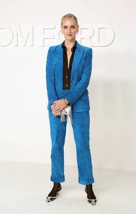 Tom Ford: Autumn Winter 2020 launch event held at Milk Studios Featuring: Chiara Ferragni Where: Los Angeles, California, United States When: 07 Feb 2020 Credit: Faye s Vision Cover Images Copyright: xx 40263277 EDITORIAL USE ONLY. NOT FOR USE BY NEWSPAPERS BASED IN THE UK.