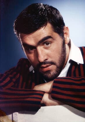 Mario Adorf, deutscher Schauspieler, Deutschland 1959. German actor Mario Adorf, Germany 1959. Nur redaktionelle Nutzung. Editorial usage only. Copyright: ArthurxGrimm UnitedArchives82001422