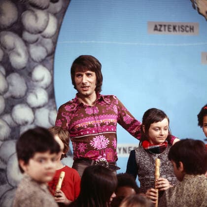 Jenny und Jonny Show, Unterhaltungsshow mit Udo Jürgens, Deutschland 1972 Nur redaktionelle Nutzung. Editorial usage only. Copyright: ArthurxGrimm UnitedArchives82001815