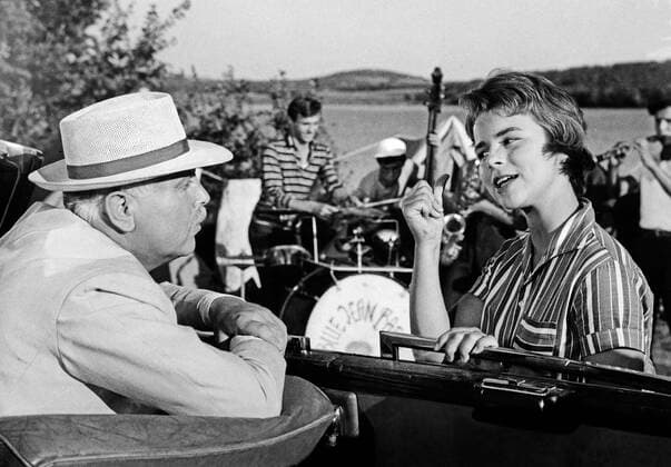 Der lachende Vagabund, Deutschland 1958, Regie: Thomas Engel, Darsteller: Hans Nielsen, Cornelia Conny Froboess Nur redaktionelle Nutzung. Editorial usage only. Copyright: ArthurxGrimm UnitedArchives82001901