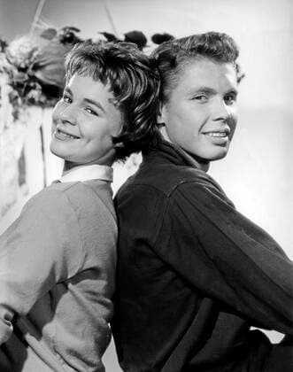 Conny und Peter machen Musik, Deutschland 1960, Regie: Werner Jacobs, Darsteller: Cornelia Conny Froboess, Peter Kraus Nur redaktionelle Nutzung. Editorial usage only. Copyright: ArthurxGrimm UnitedArchives82001930