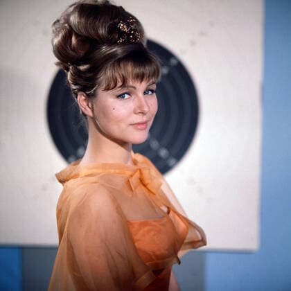 Cornelia Froboess, deutsche Schauspielerin und Sängerin, Deutschland 1968. German actress and singer Cornelia Froboess, Germany 1968. Nur redaktionelle Nutzung. Editorial usage only. Copyright: ArthurxGrimm UnitedArchives82001981