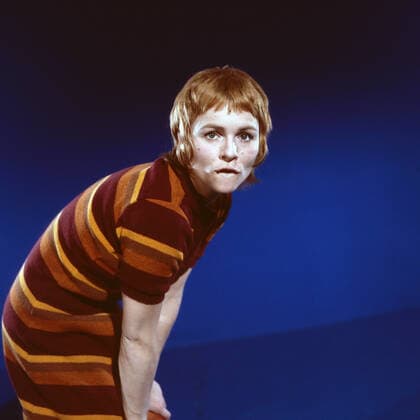 Cornelia Froboess, deutsche Schauspielerin und Sängerin, Deutschland 1971. German actress and singer Cornelia Froboess, Germany 1971. Nur redaktionelle Nutzung. Editorial usage only. Copyright: ArthurxGrimm UnitedArchives82001984