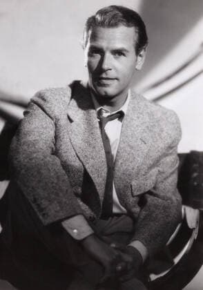 O. W. Fscher, österreichischer Schauspieler, Deutschland 1958. Austrian actor O. W. Fischer, Germany 1958. Nur redaktionelle Nutzung. Editorial usage only. Copyright: ArthurxGrimm UnitedArchives82003227
