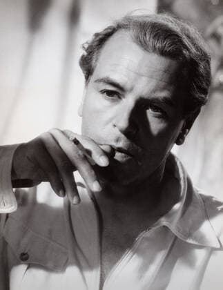 O. W. Fscher, österreichischer Schauspieler, im Spielfilm Mein Vater der Schauspieler , Deutschland 1956. Austrian actor O. W. Fischer in the movie Mein Vater der Schauspieler , Germany 1956. Nur redaktionelle Nutzung. Editorial usage only. Copyright: ArthurxGrimm UnitedArchives82003237