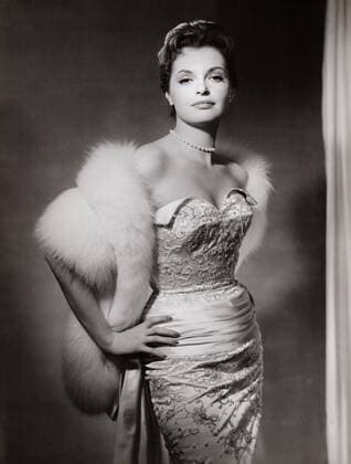 Nadja Tiller, österreichische Schauspielerin, Deutschland um 1958. Austrian actress Nadja Tiller, Germany around 1958. Nur redaktionelle Nutzung. Editorial usage only. Copyright: ArthurxGrimm UnitedArchives82005760