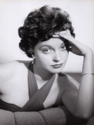 Nadja Tiller, österreichische Schauspielerin, Deutschland um 1958. Austrian actress Nadja Tiller, Germany around 1958. Nur redaktionelle Nutzung. Editorial usage only. Copyright: ArthurxGrimm UnitedArchives82005767