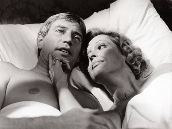 Nadja Tiller, österreichische Schauspielerin, mit Siegfried Rauch in der Fernsehserie Es muss nicht immer Kaviar sein , Deutschland 1977. Austrian actress Nadja Tiller and Siegfried Rauch in the TV series Es muss nicht immer Kaviar sein , Germany 1977. Nur redaktionelle Nutzung. Editorial usage only. Copyright: ArthurxGrimm UnitedArchives82005772