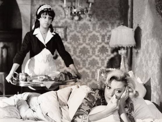 Nadja Tiller, österreichische Schauspielerin (rechts), und Margot Mahler in der Fernsehserie Es muss nicht immer Kaviar sein , Deutschland 1977. Austrian actress Nadja Tiller (right) and Margot Mahler in the TV series Es muss nicht immer Kaviar sein , Germany 1977. Nur redaktionelle Nutzung. Editorial usage only. Copyright: ArthurxGrimm UnitedArchives82005780