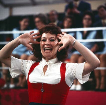 Schlagerkonfetti, Unterhaltungsshow, Deutschland 1971, Mitwirkende: Lotti Krekel Nur redaktionelle Nutzung. Editorial usage only. Copyright: ArthurxGrimm UnitedArchives82006341