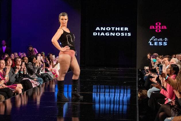 2020 Bilder des Jahres, Entertainment 02 Februar Entertainment Themen der Woche KW06 Entertainment Bilder des Tages Women diagnosed with breast cancer wear creations of the Fearless collection by AnaOno lingerie label at the Angel Orensanz Foundation in New York, USA, 09 February 2020. This is the fourth consecutive year that is organized to raise funds for the investigation of metastasis and build bridges with patients with early stages of Cancer. EFE Miguel Rajmill Women diagnosed with cancer parade to raise funds for research !ACHTUNG: NUR REDAKTIONELLE NUTZUNG!  Copyright: xMiguelxRajmilx AME445 20200209-637168834200584832