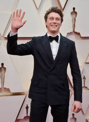 George MacKay arrives for the 92nd annual Academy Awards at the Dolby Theatre in the Hollywood section of Los Angeles on Sunday, February 9, 2020.  LAP20200209043 JIMxRUYMEN