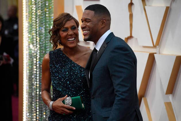 February 9, 2020, Los Angeles, California, USA: ROBIN ROBERTS AND MICHAEL STRAHAN during red carpet arrivals for the 92nd Academy Awards, presented by the Academy of Motion Picture Arts and Sciences (AMPAS), at the Dolby Theatre in Hollywood. Los Angeles USA - ZUMAz03_ 20200209_zbp_z03_039 Copyright: xKevinxSullivanx