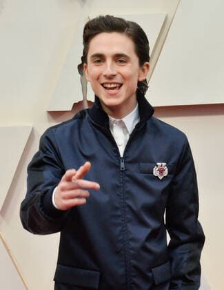 Timothée Chalamet arrives for the 92nd annual Academy Awards at the Dolby Theatre in the Hollywood section of Los Angeles on Sunday, February 9, 2020.  LAP20200209549 JIMxRUYMEN