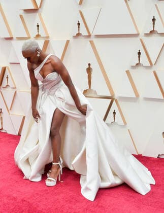 Cynthia Erivo arrives for the 92nd annual Academy Awards at the Dolby Theatre in the Hollywood section of Los Angeles on Sunday, February 9, 2020.  LAP20200209562 JIMxRUYMEN