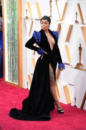 February 9, 2020, Los Angeles, California, USA: BLAC CHYNA a Donna Matotoshi gown during red carpet arrivals for the 92nd Academy Awards, presented by the Academy of Motion Picture Arts and Sciences (AMPAS), at the Dolby Theatre in Hollywood. Los Angeles USA - ZUMAz03_ 20200209_zbp_z03_020 Copyright: xKevinxSullivanx