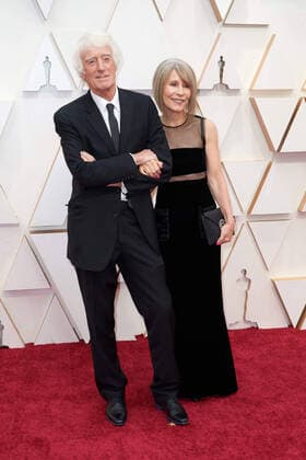 Oscar nominee, Roger Deakins and Isabella James Purefoy Ellis arrive on the red carpet of The 92nd Oscars at the Dolby Theatre in Hollywood, CA on Sunday, February 9, 2020. Los Angeles CA USA  Copyright: xNickxAgrox 33967192PLX