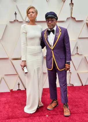 Tonya Lewis Lee and Spike Lee arrive for the 92nd annual Academy Awards at the Dolby Theatre in the Hollywood section of Los Angeles on Sunday, February 9, 2020.  LAP20200209785 JIMxRUYMEN