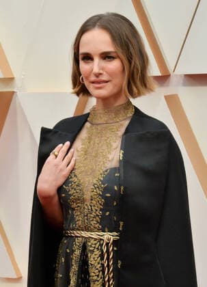 Natalie Portman arrives for the 92nd annual Academy Awards at the Dolby Theatre in the Hollywood section of Los Angeles on Sunday, February 9, 2020.  LAP20200209645 JIMxRUYMEN