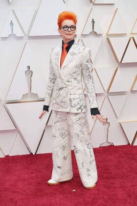 Oscar nominee, Sandy Powell arrives on the red carpet of The 92nd Oscars at the Dolby Theatre in Hollywood, CA on Sunday, February 9, 2020. Los Angeles CA USA  Copyright: xNickxAgrox 33967348PLX