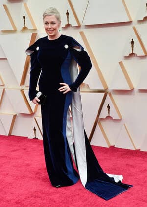 Olivia Colman arrives for the 92nd annual Academy Awards at the Dolby Theatre in the Hollywood section of Los Angeles on Sunday, February 9, 2020.  LAP202002092017 JIMxRUYMEN