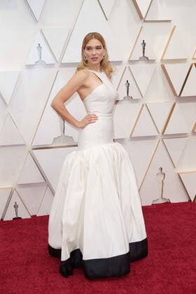 February 9, 2020, Hollywood, California, USA: LEA SEYDOUX arrives on the red carpet of The 92nd Oscars at the Dolby Theatre in Hollywood, CA on Sunday, February 9, 2020. Hollywood USA - ZUMAz03_ 20200209_sha_z03_362 Copyright: xAMPASx