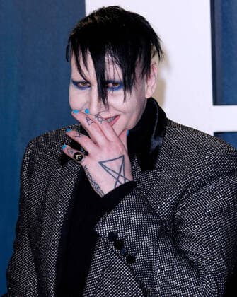 2020 Bilder des Jahres, Entertainment 02 Februar Entertainment Themen der Woche KW06 Entertainment Bilder des Tages February 9, 2020, Beverly Hills, CA, USA: BEVERLY HILLS, CALIFORNIA - FEBRUARY 9: Marilyn Manson attends the 2020 Vanity Fair Oscar Party at Wallis Annenberg Center for the Performing Arts on February 9, 2020 in Beverly Hills, California. Photo: CraSH imageSPACE Beverly Hills USA - ZUMAs181 20200209_zea_s181_421 Copyright: xImagespacex