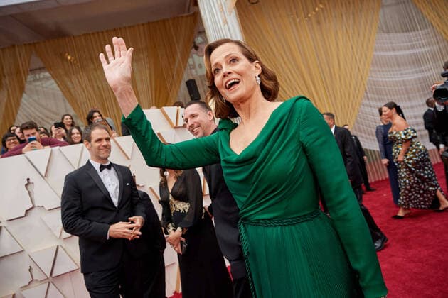 Sigourney Weaver arrives on the red carpet of The 92nd OscarsÂ® at the DolbyÂ® Theatre in Hollywood, CA on Sunday, February 9, 2020. Los Angeles CA USA  Copyright: xToddxWawrychukx 33967526PLX