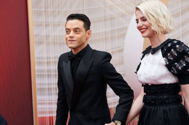 Rami Malek and Lucy Boynton arrive on the red carpet of The 92nd OscarsÂ® at the DolbyÂ® Theatre in Hollywood, CA on Sunday, February 9, 2020. Los Angeles CA USA  Copyright: xValeriexDurantx 33967677PLX