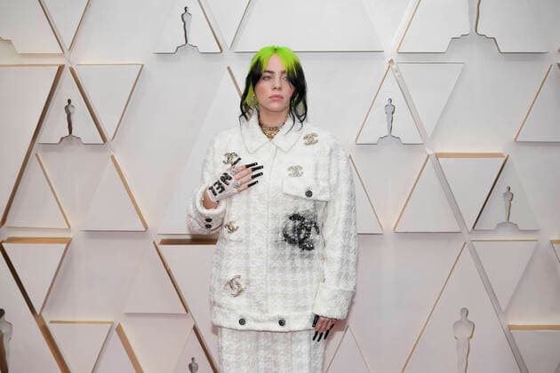 February 9, 2020, Los Angeles, California, USA: BILLIE ELLISH during red carpet arrivals for the 92nd Academy Awards, presented by the Academy of Motion Picture Arts and Sciences (AMPAS), at the Dolby Theatre in Hollywood. Los Angeles USA - ZUMAz03_ 20200209_zbp_z03_513 Copyright: xKevinxSullivanx