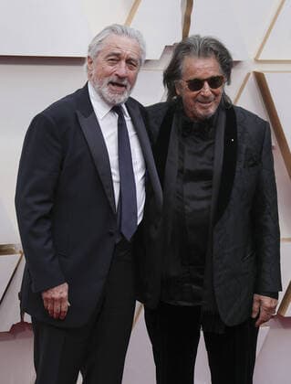 February 9, 2020, Hollywood, California, USA: Robert De Niro and Al Pacino on the red carpet of the 92nd Academy Awards on Sunday February 9, 2020 at the Dolby Theater in Hollywood, California. PRENSA INTERNACIONAL Hollywood USA - ZUMAp124 20200209_zaa_p124_191 Copyright: xPrensaxInternacionalx
