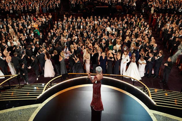 February 9, 2020, Hollywood, California, USA: Jane Fonda presents the Oscar for Best Picture during the live ABC Telecast of The 92nd Oscars at the Dolby Theatre in Hollywood, CA on Sunday, February 9, 2020.. Hollywood USA - ZUMAz03_ 20200209_sha_z03_754 Copyright: xAMPASx