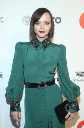 WEST HOLLYWOOD, CA - FEBRUARY 9: Christina Ricci, at the Elton John 28th Annual Academy Awards Viewing Party at West Hollywood Park in California on February 9, 2020. Copyright: xFayexSadoux