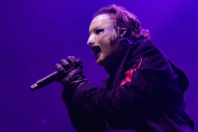 2020 Bilder des Jahres, Entertainment 02 Februar Entertainment Themen der Woche KW07 Entertainment Bilder des Tages 12.02.2020, Zürich, Hallenstadion, Konzert von Slipknot, Corey Taylor (Slipknot). Zürich Hallenstadion Zürich Schweiz *** 12 02 2020, Zurich, Hallenstadion, concert by Slipknot, Corey Taylor Slipknot Zurich Hallenstadion Zurich Switzerland Copyright: xJustPictures.ch VedranxGalijasx