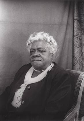 December 11, 2013, USA: Mary McLeod Bethune (1875-1955), Educator and Civil Rights Leader, Portrait, photograph by Carl Van Vechten, 1949 USA - ZUMAg145 20131211_zza_g145_001 Copyright: xJTxVintagex