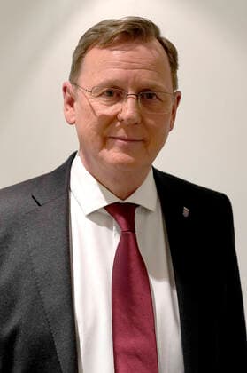 Bodo Ramelow in der ARD-Talkshow maischberger. die woche im Studio Adlershof. Berlin, 12.02.2020