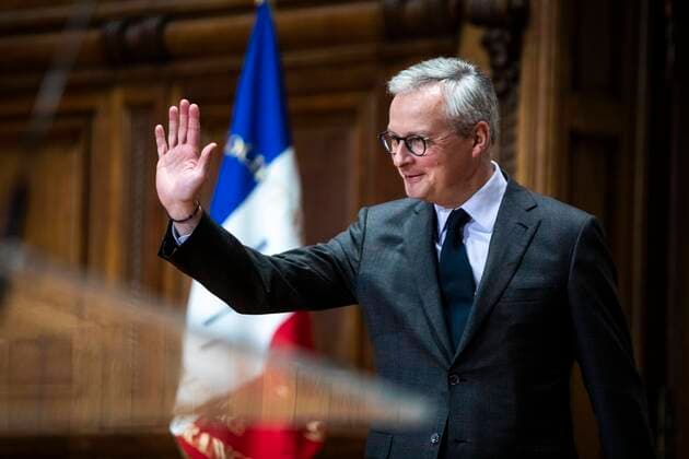 Paris, France, February 12th, 2020 - National Awards Ceremony for the Class of 2019 Winners of the competition Un des Meilleurs Apprentis de France - French Finance and Economy Minister Bruno Le Maire  Copyright: xAlexisxSciardx