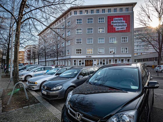 Berlin Mitte, Karl Liebknecht Haus, Parteizentrale der Partei Die Linke Berlin