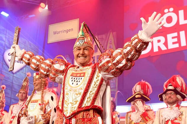 Christian Krath Prinz Christian II. bei der 2. Aufzeichnung der ARD-Fernsehsitzung im Gürzenich. Köln, 14.02.2020