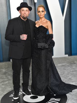 Joel Madden and Nicole Richie arriving at the Vanity Fair Oscar Party in Beverly Hills, California - Feb 9, 2020 - Vanity Fair Oscar Party 2020, Beverly Hills California United States Wallis Annenberg Center for the  Copyright: xOConnor-Arroyox VanityFairOscarParty2020_OA_571