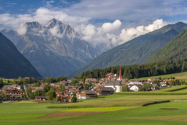Rasun Anterselva a municipality in South Tyrol, located in the Puster Valley in northern Italy.  BEW1DB65503