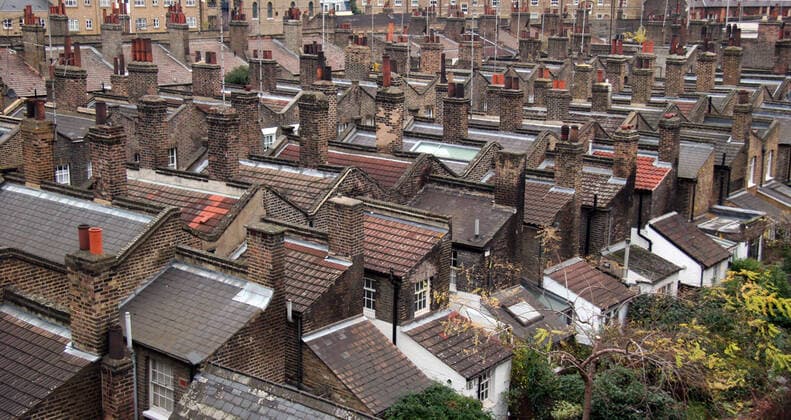 Roofs Roof of London U.K.  Copyright: xImagecomx 260875