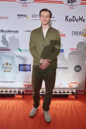 Jannis Niewoehner - Verleihung des Askania Award 2020 im Wintergarten Variete in Berlin am 18.02.2020. Askania Award 2020