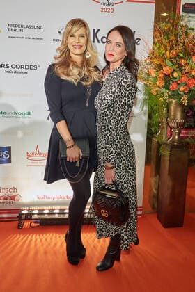 Verena Wriedt und Bianca Bos von Jascheroff - Verleihung des Askania Award 2020 im Wintergarten Variete in Berlin am 18.02.2020. Askania Award 2020