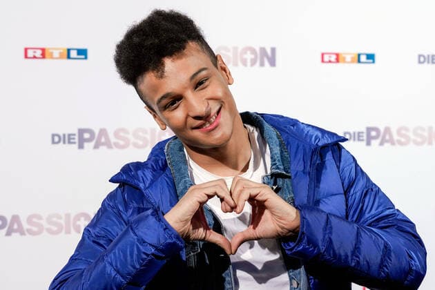 Vorstellung am Dienstag (18.02.2020) aller Teilnehmer zum RTL Musik-Live-Event Die Passion in Essen. (Foto: Prince Damien (Juenger)) Mit einem Staraufgebot an bekannten Saenger*innen und Schauspieler*innen inszeniert RTL am Mittwoch, 8. April 2020 live (20.15 Uhr), auf dem Burgplatz in Essen die groesste Geschichte aller Zeiten als grosses Musik-Live-Event. Die Passion ist eine moderne und ungewoehnliche Darstellung der letzten Tage im Leben von Jesus Christus - zum Leben erweckt und in die heutige Zeit transportiert mit Hilfe bekannter Popsongs. Thomas Gottschalk fuehrt als Erzaehler durch die Passionsgeschichte. (Siehe epd-Bericht vom 18.02.2020)
