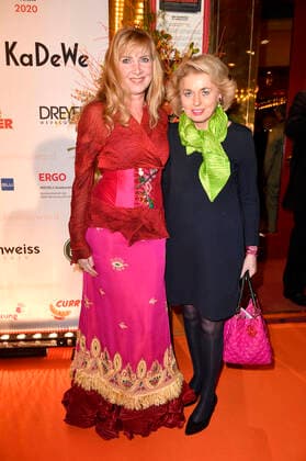 Nanna Kuckuck und Tini Gräfin Rothkirch beim Askania Award 2020 im Wintergarten Variete. Berlin, 18.02.2020