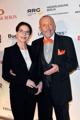 Gudrun Landgrebe und Leonhard R. Müller beim Askania Award 2020 im Wintergarten Variete. Berlin, 18.02.2020